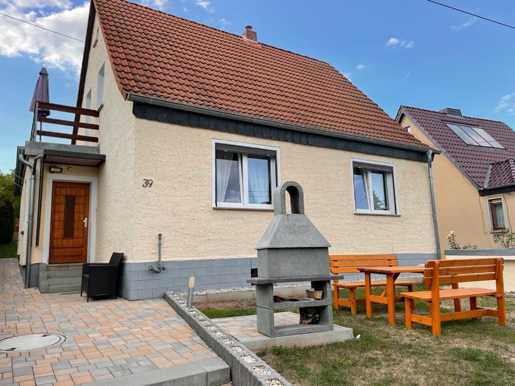 Ferienhaus-Saale-Unstrut Wethau Екстер'єр фото